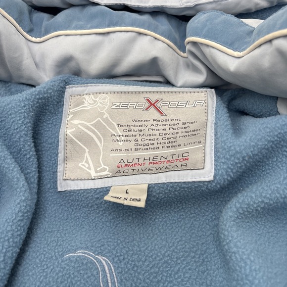 ZeroXposur Women's Snowboarding Jacket Size‎ Large Water Repellent Down Feather - Picture 15 of 16